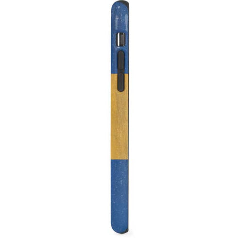 Barbados Flag Distressed iPhone XR Pro Case